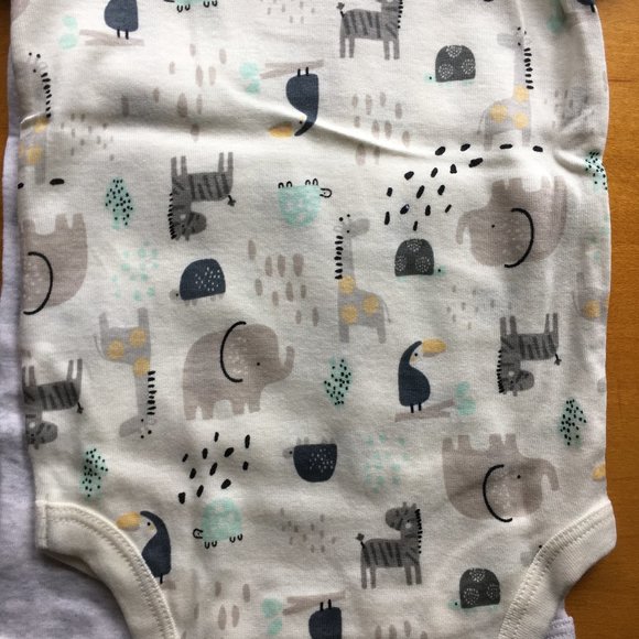 Gerber Animals Onesies - 3 pack - 12M - Picture 3 of 3